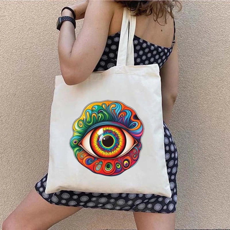 Women's Eye Vacation Canvas Bag