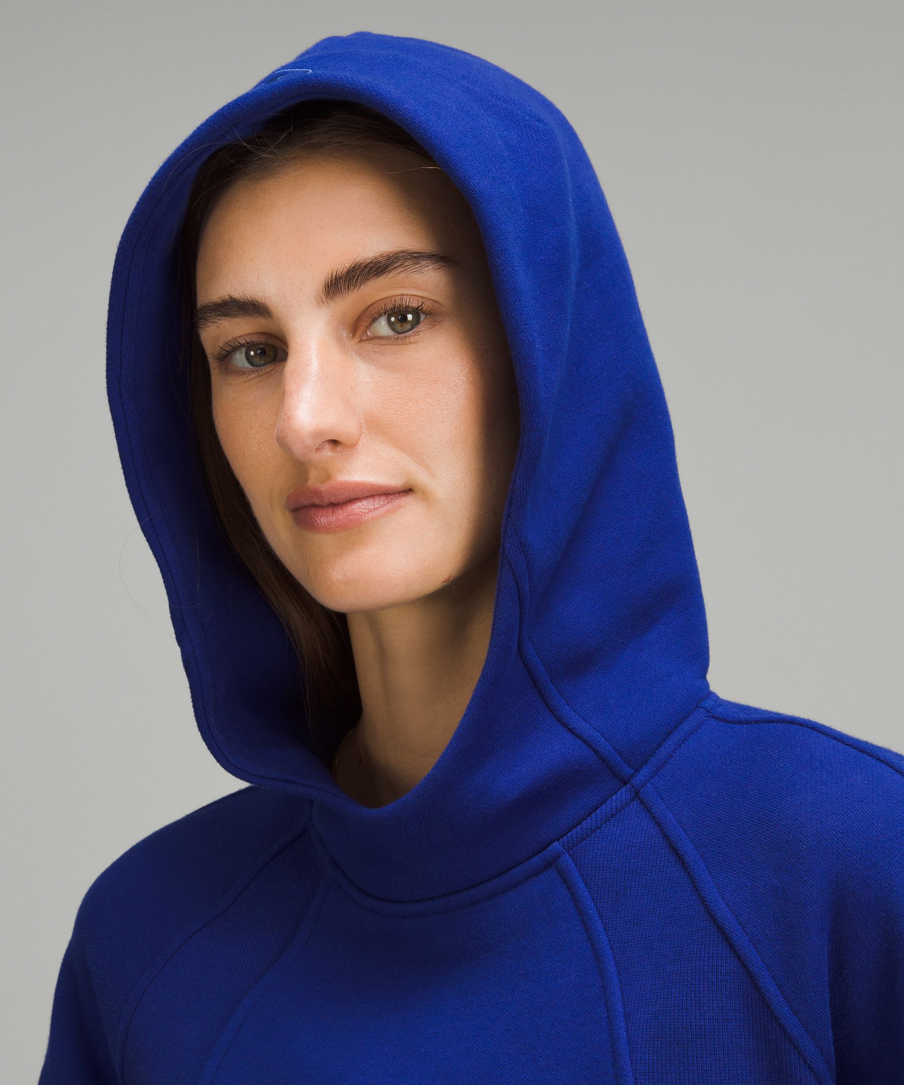 Scuba Oversized Side-Slit Hoodie