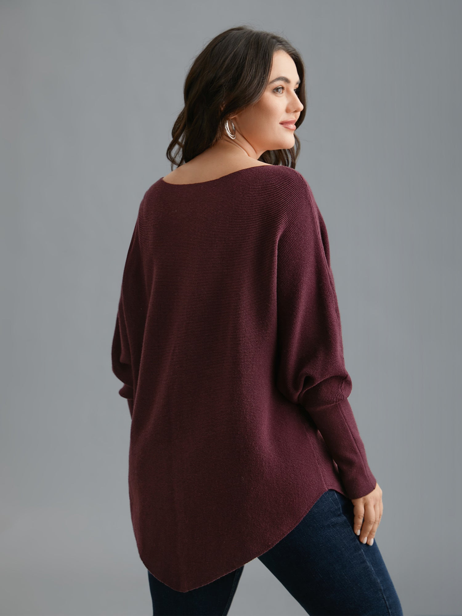 Supersoft Essentials Solid Dolman Sleeve Pullover