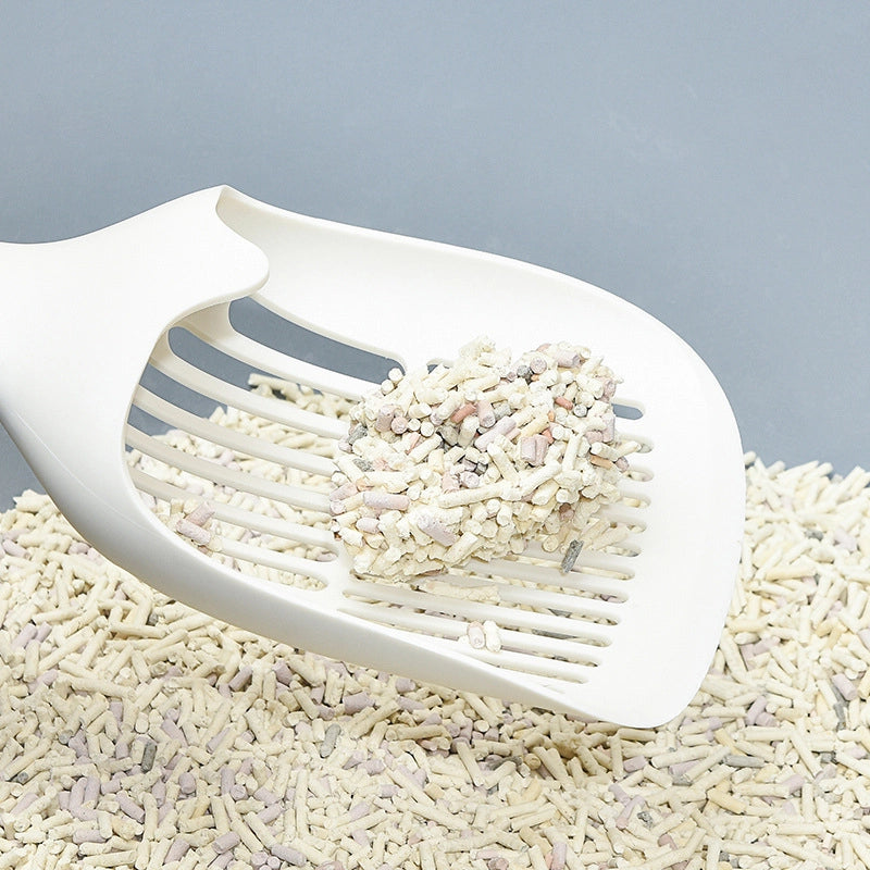 Simple Cat Litter Shovel Shit Artifact Pet Cleaning Supplies Large Cat Litter Shovel Tofu Cat Litter Cat Shit Shovel