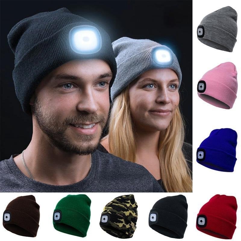 NEW FASHIONABLE LED KNIT HAT