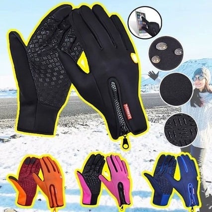 🎁2024 New Year Hot Sale🎁Premium Warm Windproof Waterproof Touch Screen Gloves Unisex