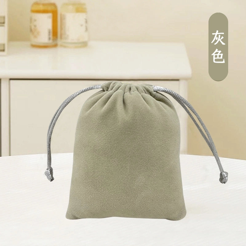100 Pieces Factory Flannel Jewelry Packaging Bag Buddha Beads Jewelry Play Bag Brocade Bag Gift Bag Drawstring Bag