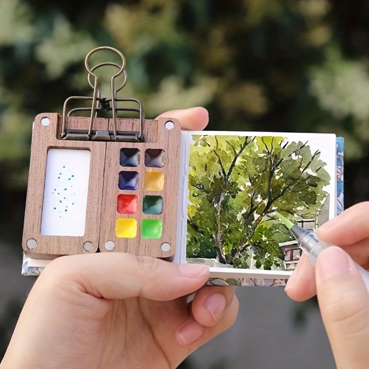 🎨Mini Portable Watercolor Palette