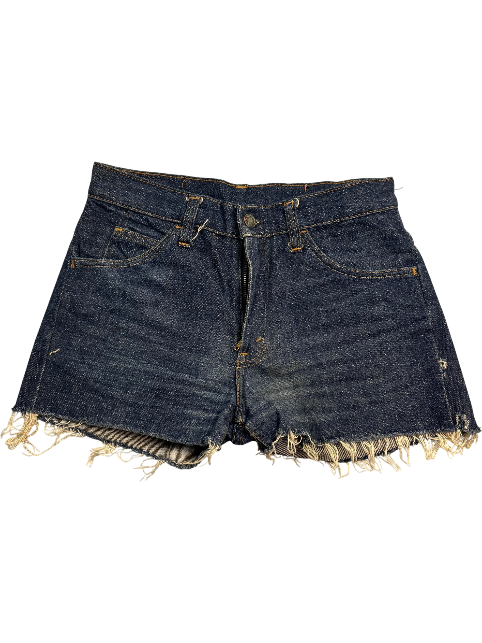80's Levi Denim Frayed Cutoff Shorts