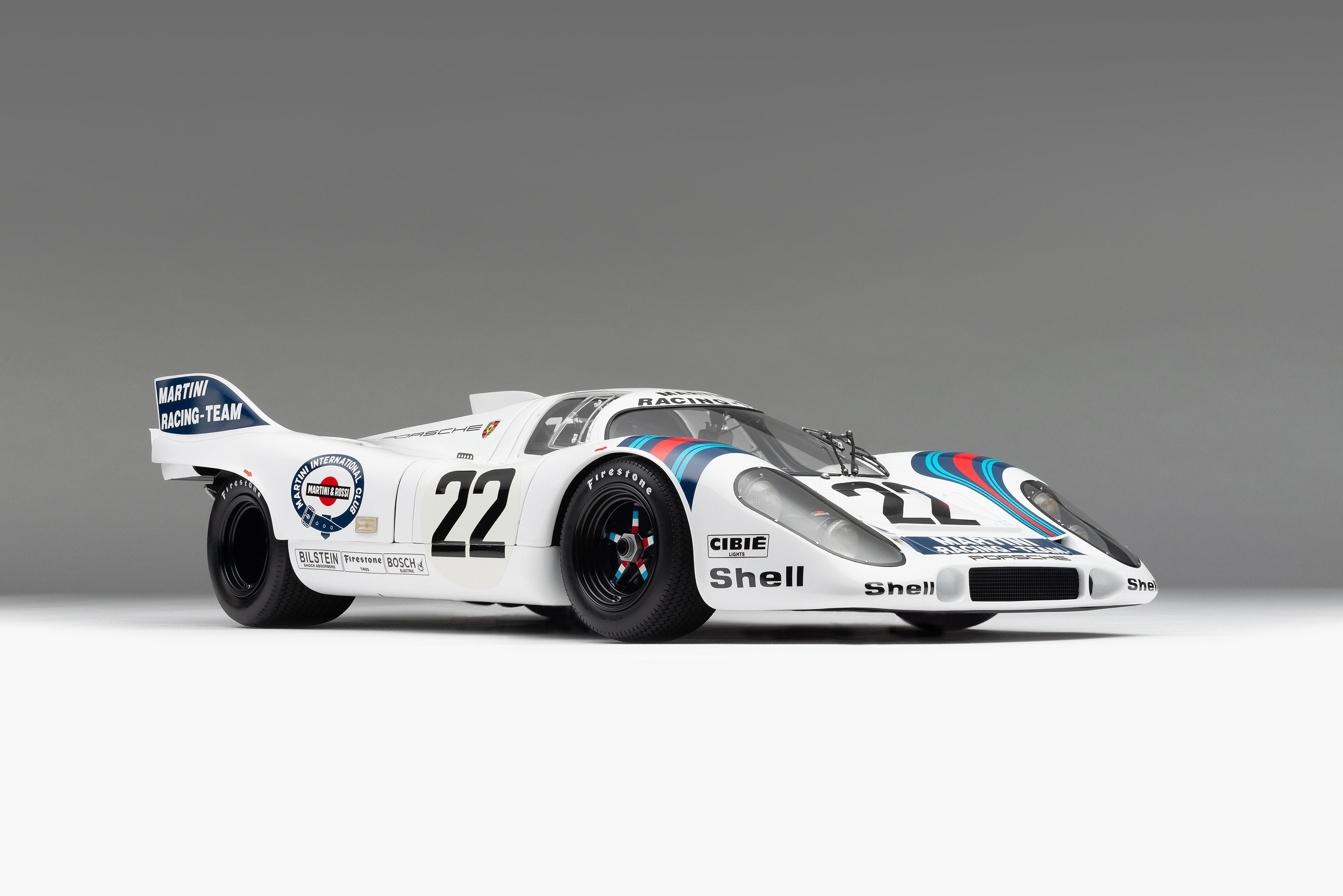 Porsche 917 KH - Ganador de Le Mans 1971 - Decoración Martini