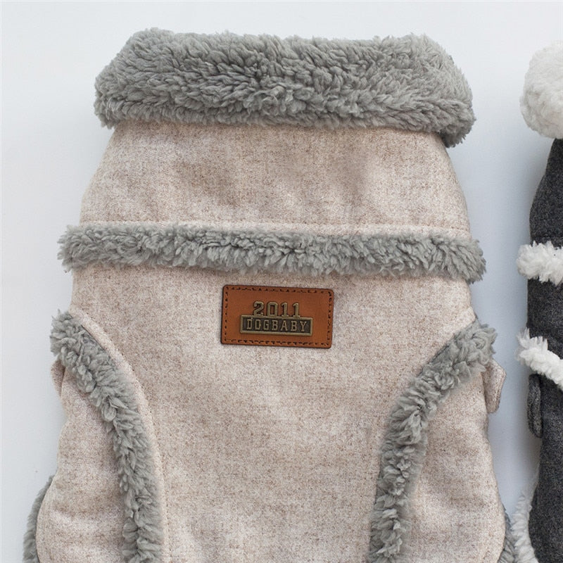 Furry Warm Dog Coat