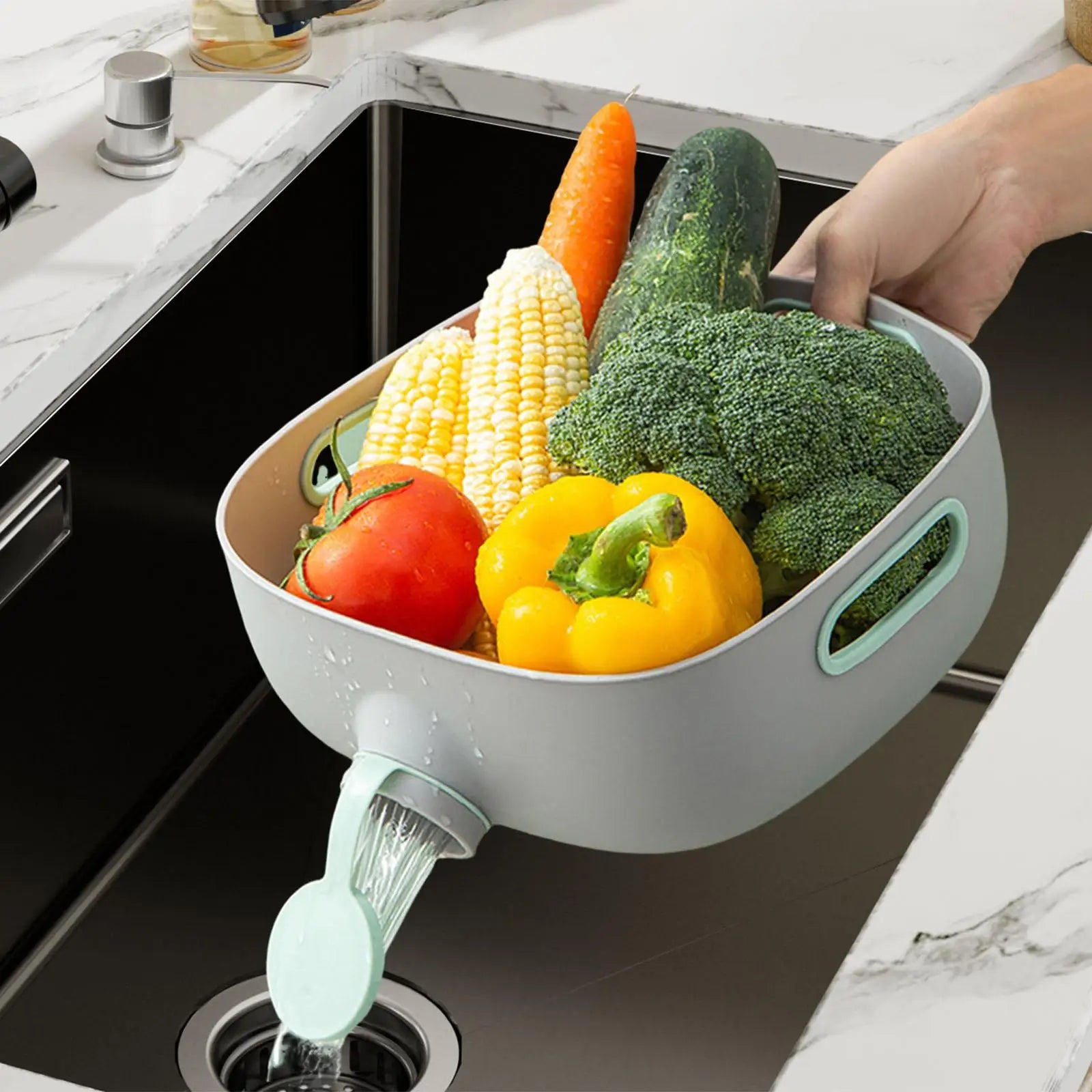 Multi-functional Draining Basket