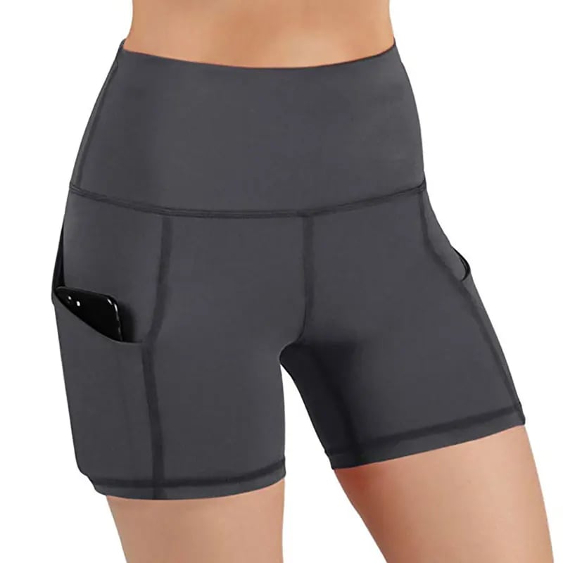 Buy 2 get 10% off🔥Women High Waist Hip Lifting Yoga Shorts Pocket