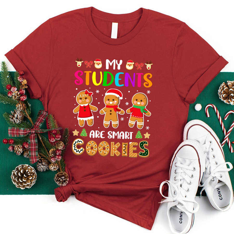 My Students Are Smart Cookies Christmas T-Shirt