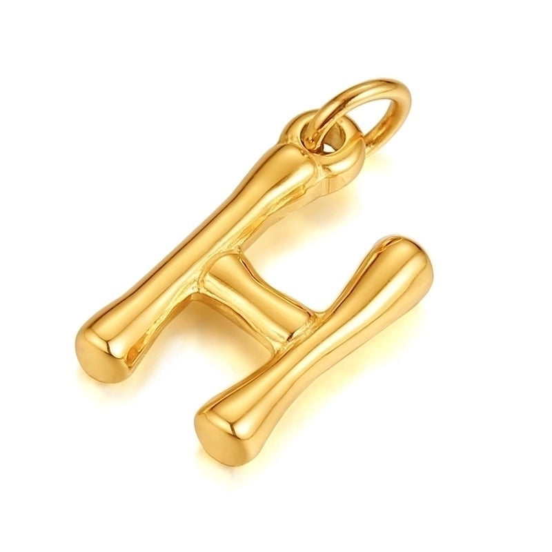 Fashion Letter 201 Stainless Steel 18K Gold Plated Polishing Plating Stainless Steel Necklaces