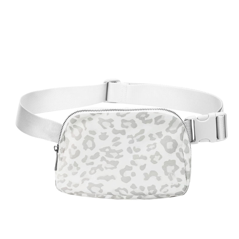 Unisex Basic Classic Style Solid Color Nylon Waist Bags