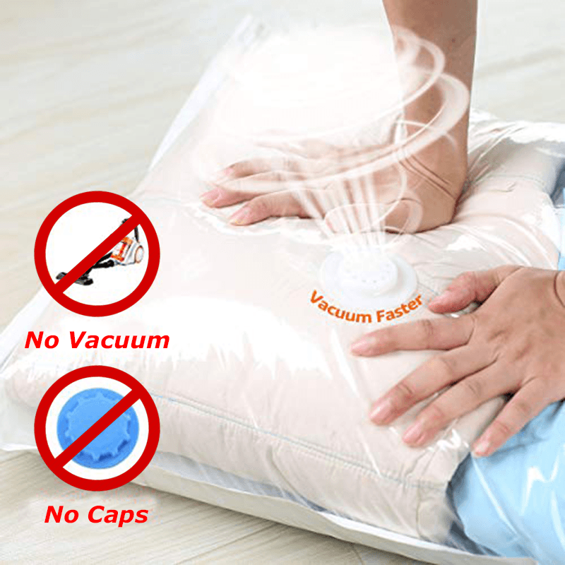 50% OFF TODAY! Free Hand Pump Vacuum Compression Bag