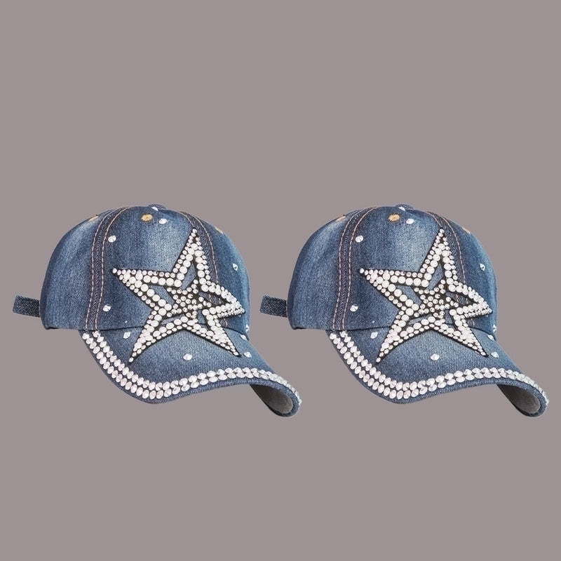 Fashion Five-pointed Star Sunshade Sunscreen Wide Brim Cap