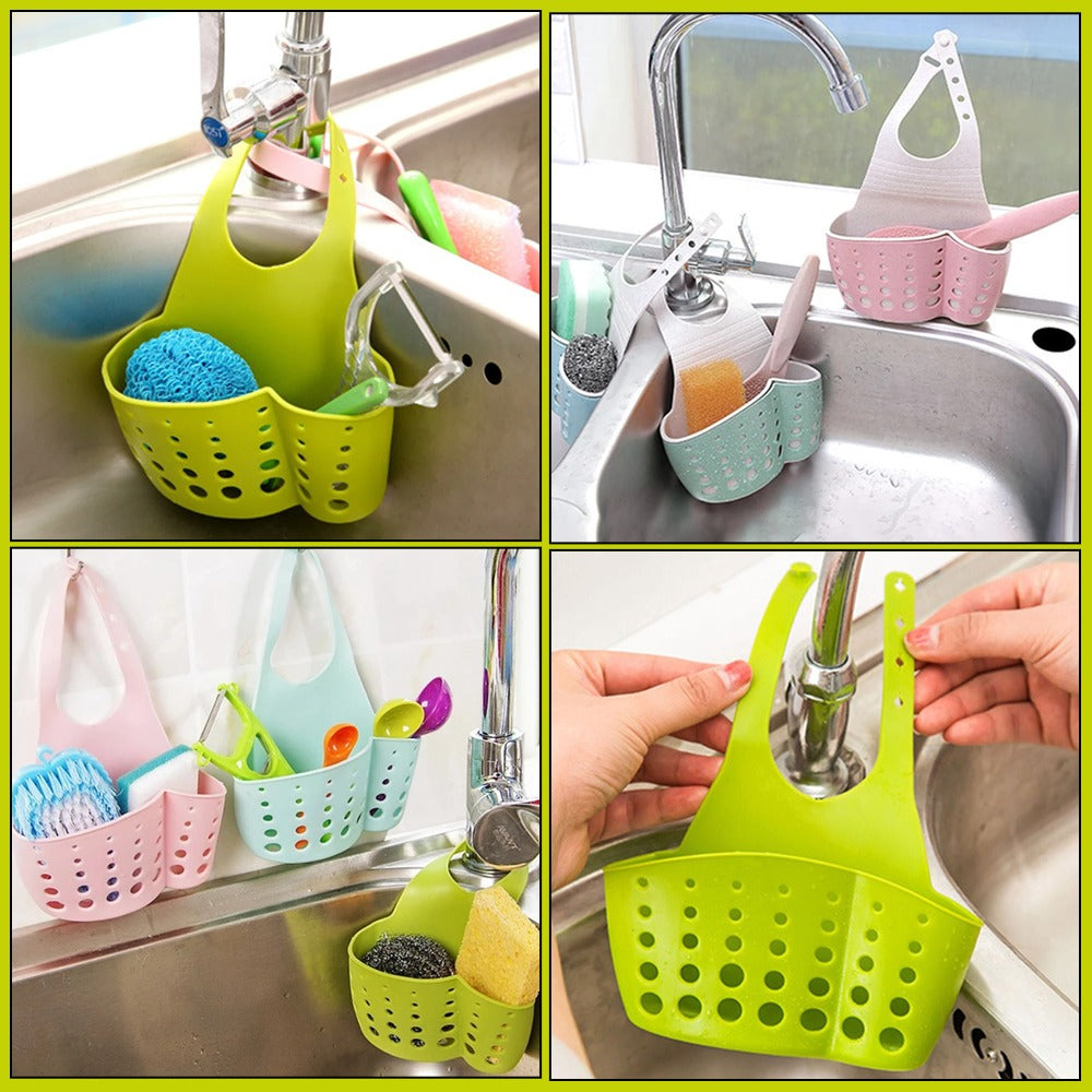 Silicone Kitchen Sink Hanging Basket