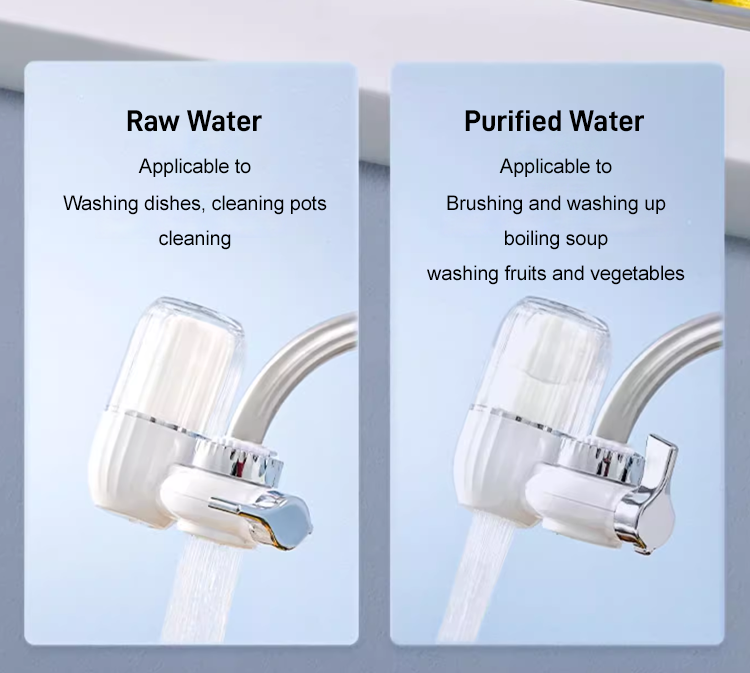 Nice gift* 5-layer Filtration Radiation Faucet Water Purifier