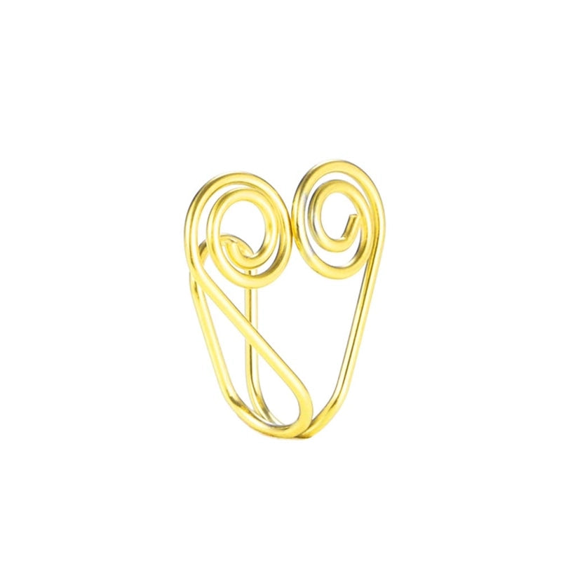 Fashion U Shape Stainless Steel Plating Nose Ring 1 Piece