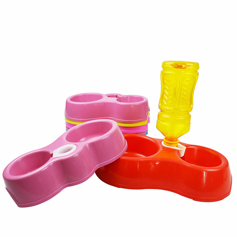 Dual Port Dog Bowl