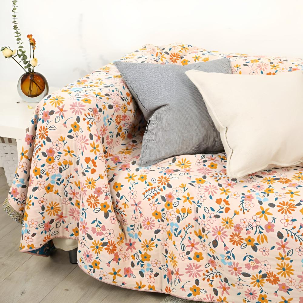 Reversible Tassel Blanket