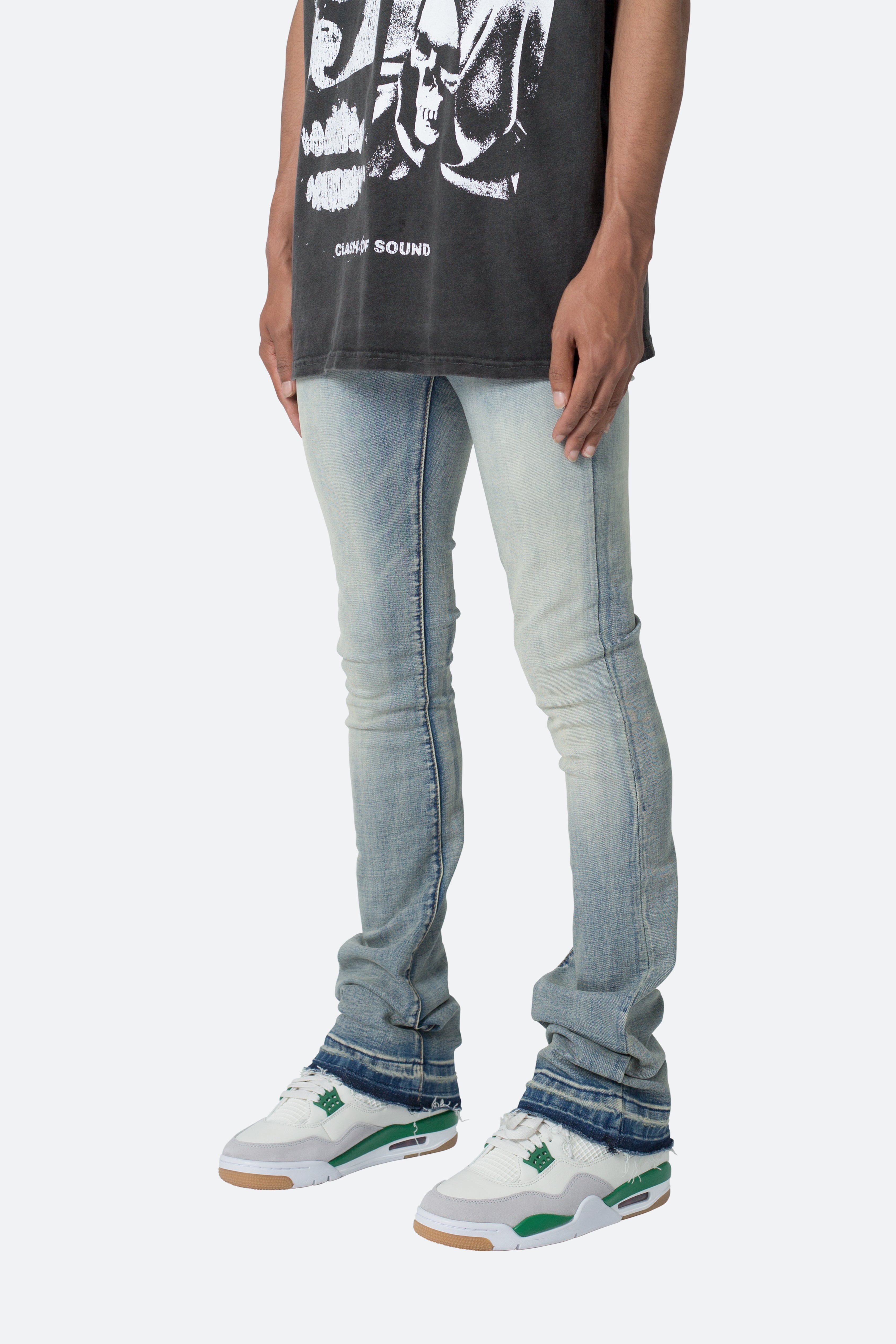 X514 Skinny Stacked Denim - Medium Blue