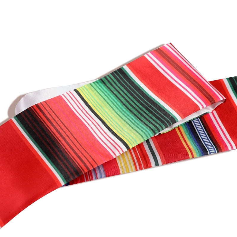 Minimalist Classic Style Color Block Satin Cloth 1 Piece