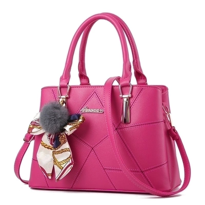 Women's Large All Seasons Pu Leather Vintage Style Handbag