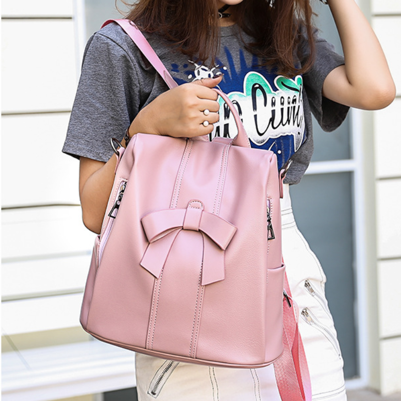 Sweet Lady Fashion  Backpack with Bow
