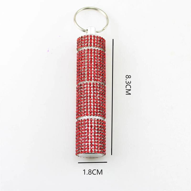 Classic Style Geometry Metal Pill Bottle