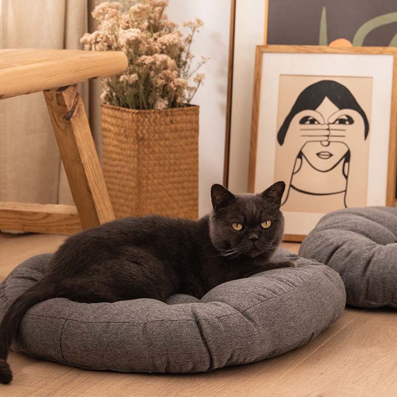 Tatami Cotton Cat Bed Seat Pad