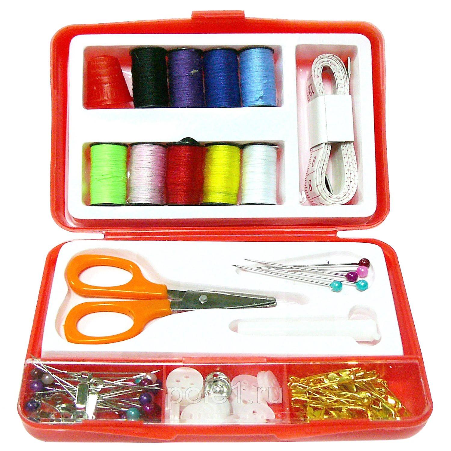 Insta-Sewing Kit Box Plastic