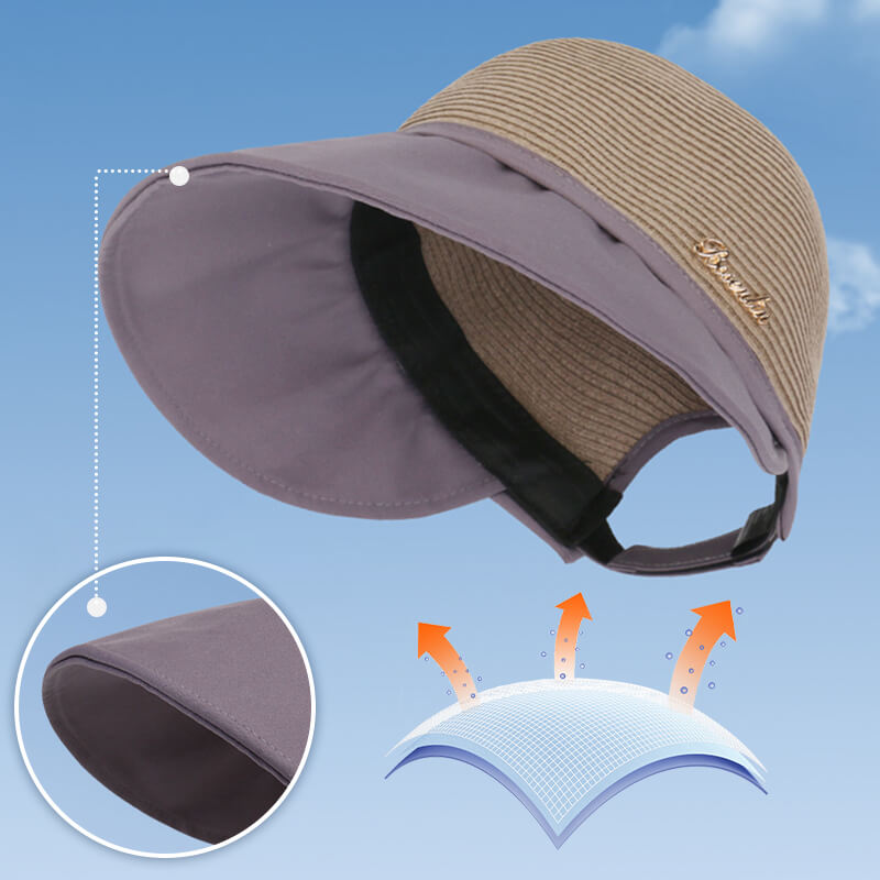 Women's large brim sunscreen hat for beach outing in summer50% OFF