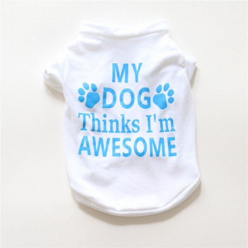 Printed T-shirt For Dog