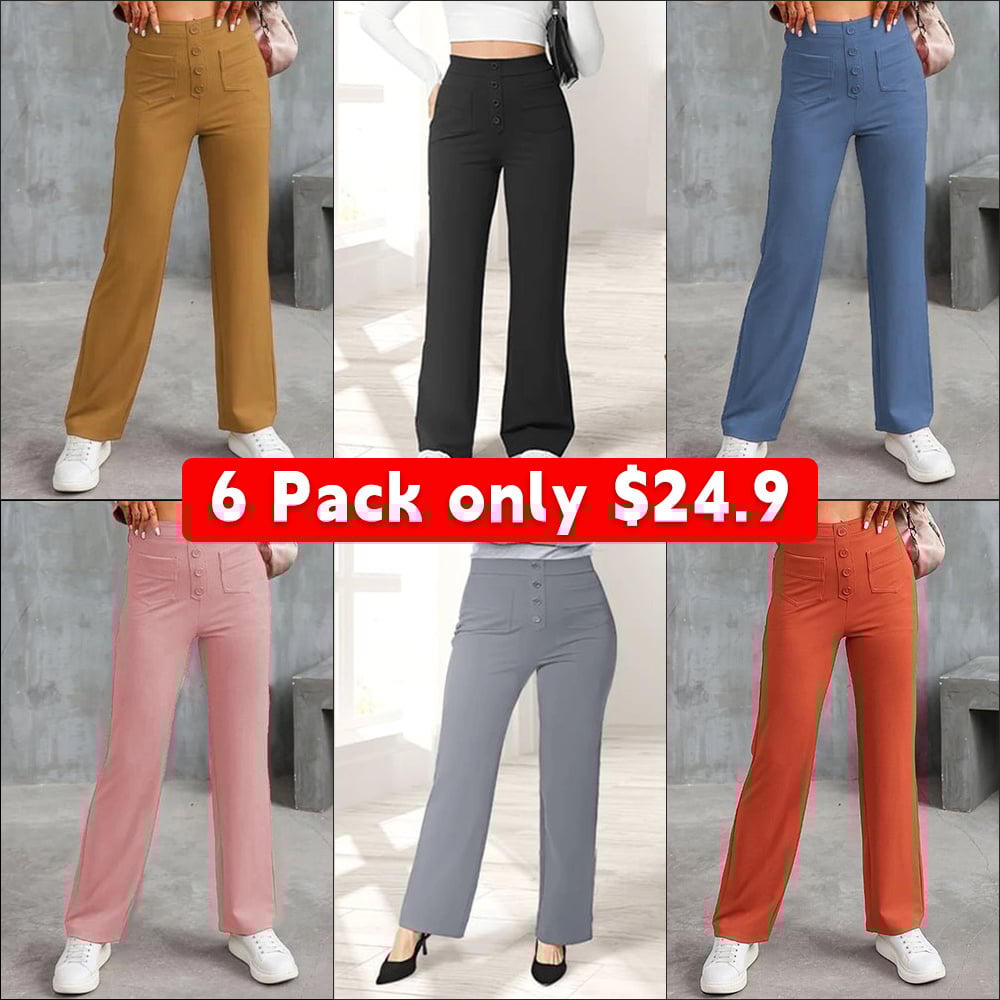 🔥Special Sale 49% OFF 💕🔥Women's Casual High Waist Stretch Pants