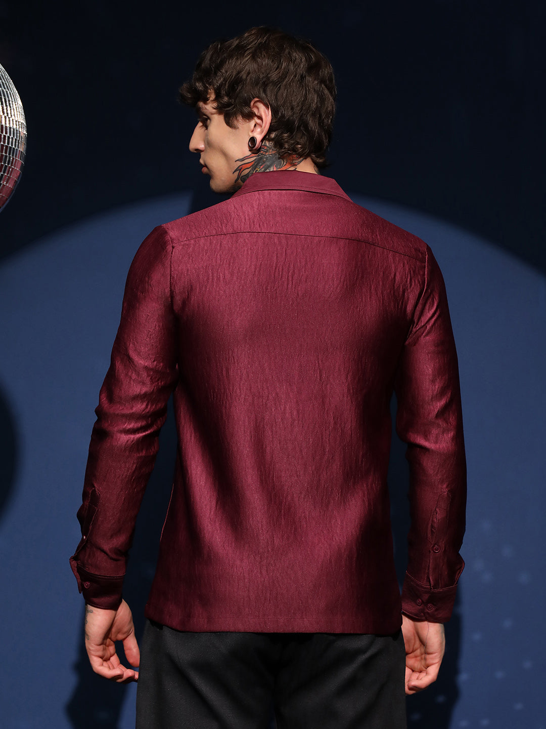 Satin Cuban Shirt