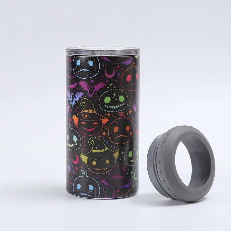 Halloween Retro Multicolor 201 Stainless Steel 304 Stainless Steel Thermos Cup 1 Piece
