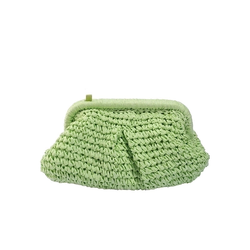 Women's All Seasons Polyester Vintage Style Straw Bag