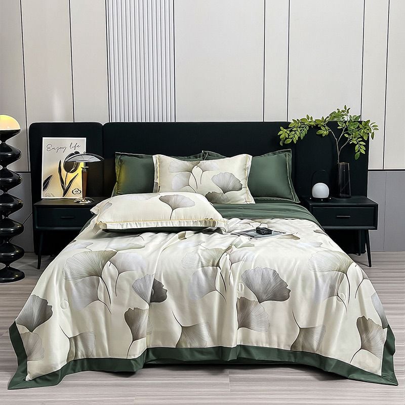 Set da 4 di Coperte Estiva Fresca, Lavabile e Respirante