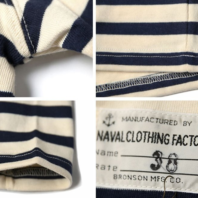 French Sailor Breton Stripe Boat Neck Casual T-shirt