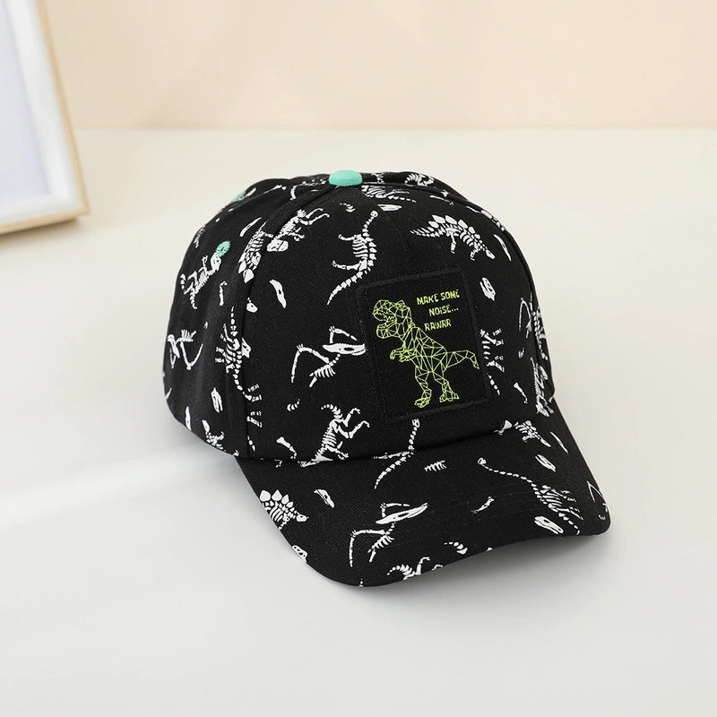 Boy's Minimalist Classic Style Color Block Embroidery Baseball Cap