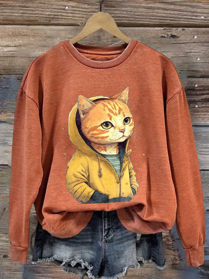 Animal Print Women'S Casual Long Sleeves