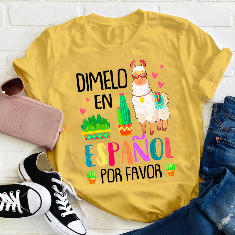 Dimelo Teacher T-Shirt