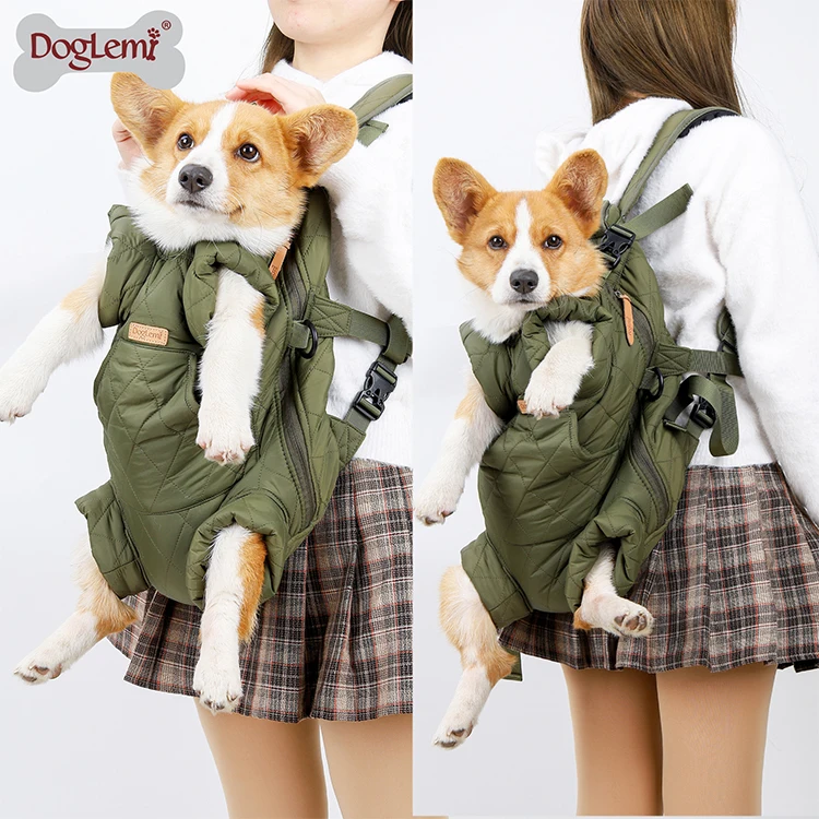 Winter cozy portable travel pet bag carrier backpack .Comfort warm backpack dog supplies