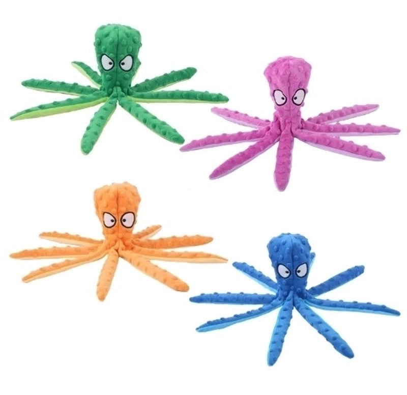 Fashion Plush Octopus Pet Toys