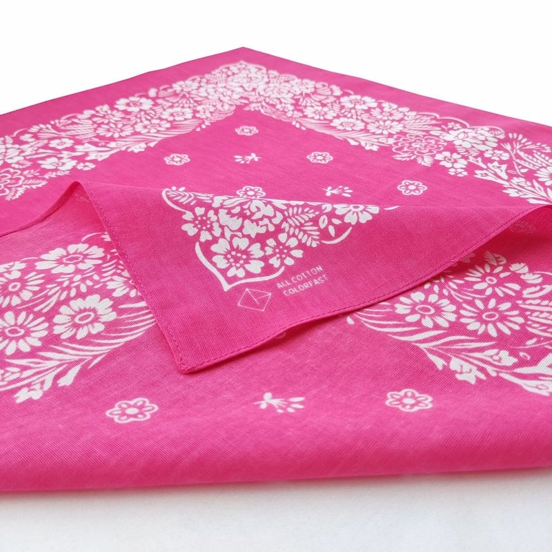 In Stock Cotton Paisley Cashew Flower Square Scarf Hip Hop Hip Hop Hip Hop Sports Riding Headscarf Straight Hair