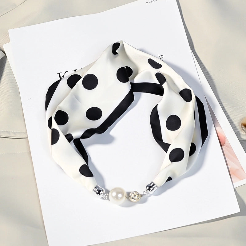 Women's Vacation Sweet Geometric Polyester Scarf