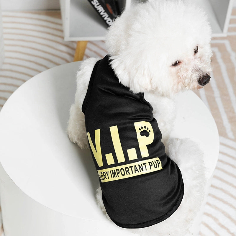 Casual Polyester Letter Pet Clothing