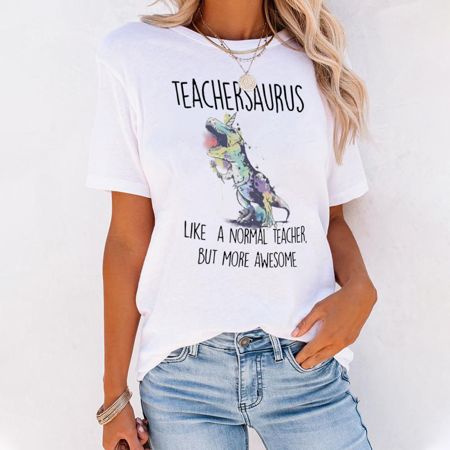 Teachersaurus More Awesome T-Shirt