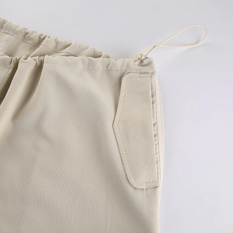 Women Solid Joggers Baggy Trouser Pants