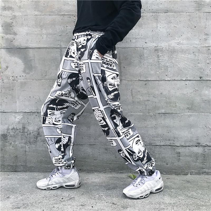 Why Can't My Boyfriend Skate Comic Trousers