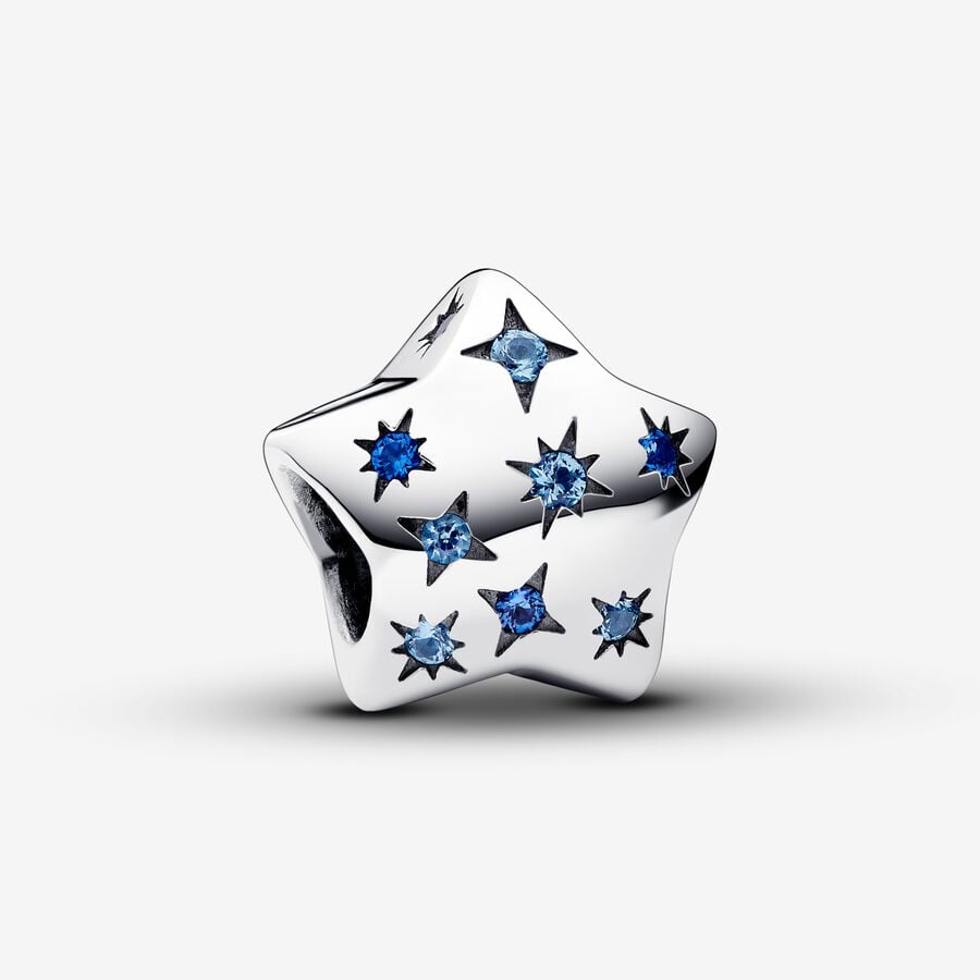 Bold Sparkling Star Pandora Charm